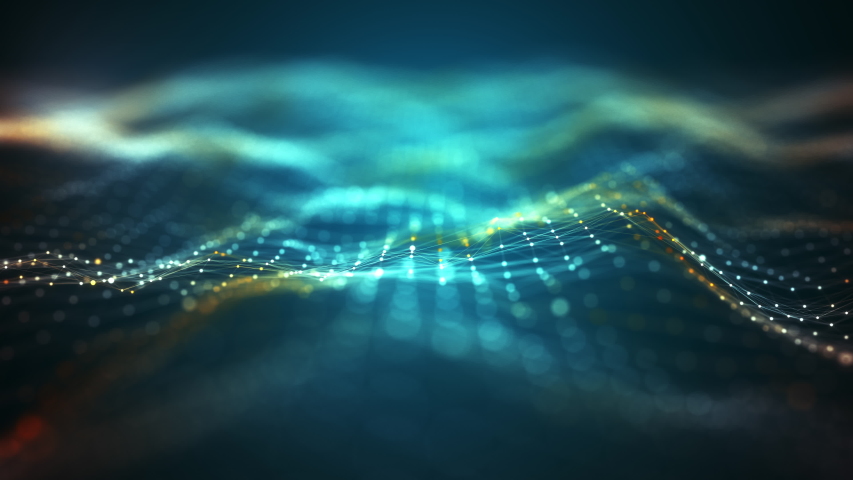 Frame in the movement and transformation in the form of luminous ... Frame in the movement and transformation in the form of luminous ...