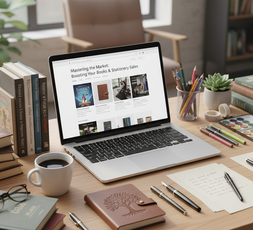 Mastering the Market: Boosting Your Books & Stationery Sales in the Digital Age Mastering the Market: Boosting Your Books & Stationery Sales in the Digital Age