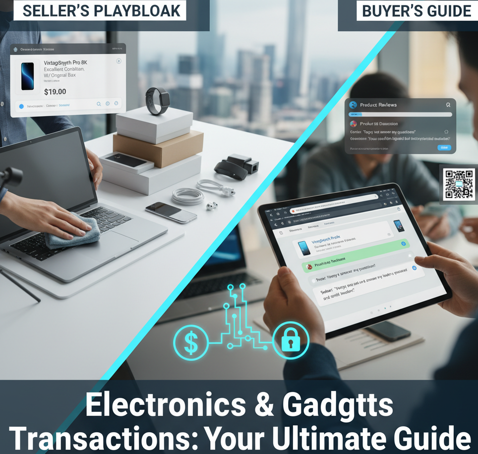 Navigating the World of Electronics & Gadget Transactions: A Comprehensive Guide Navigating the World of Electronics & Gadget Transactions: A Comprehensive Guide