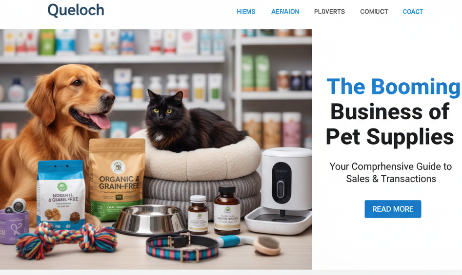 The Booming Business of Pet Supplies: A Comprehensive Guide to Sales and Transactions The Booming Business of Pet Supplies: A Comprehensive Guide to Sales and Transactions
