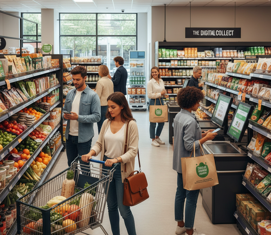 The Digital Aisles: Navigating Sales & Transactions in the Groceries & Food Sector The Digital Aisles: Navigating Sales & Transactions in the Groceries & Food Sector