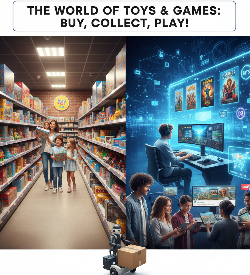 The Thriving World of Toys & Games: Navigating Sales and Transactions in a Digital Age The Thriving World of Toys & Games: Navigating Sales and Transactions in a Digital Age