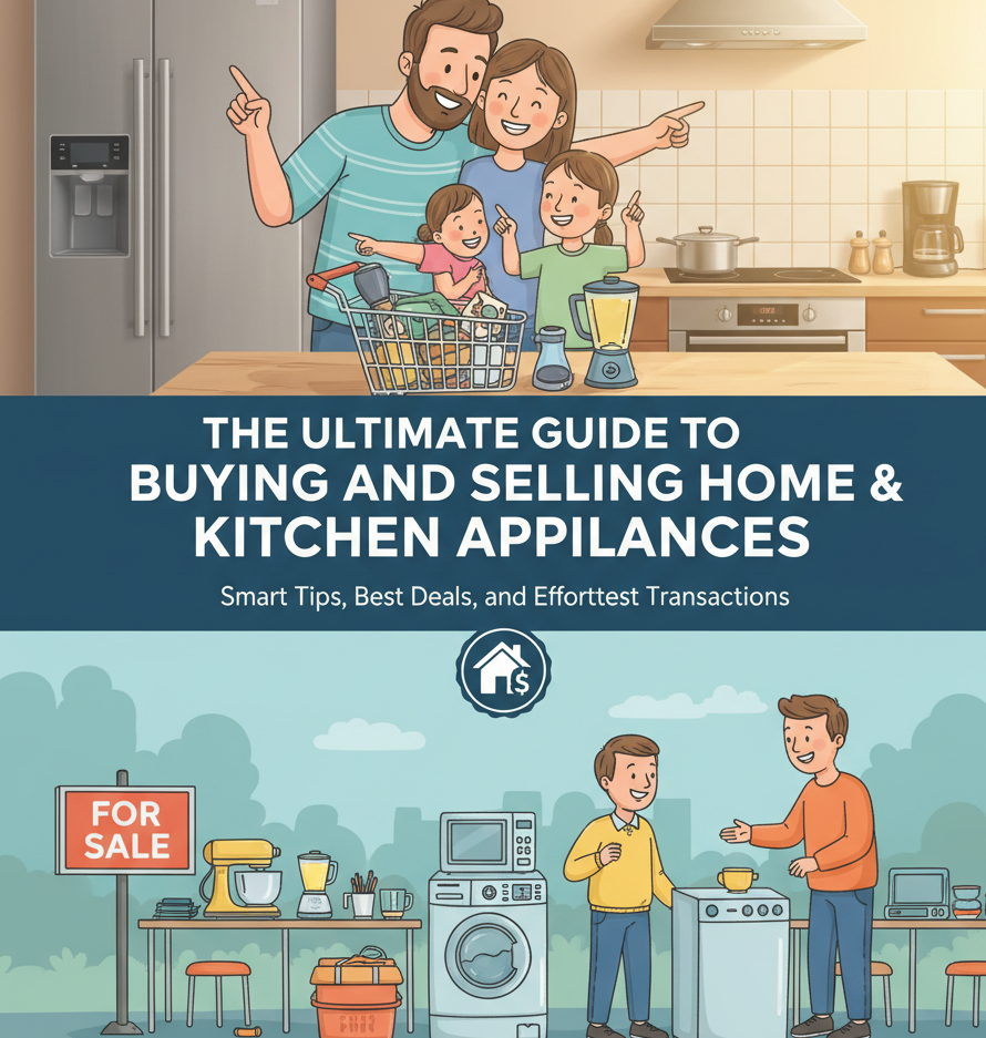The Ultimate Guide to Buying and Selling Home & Kitchen Appliances The Ultimate Guide to Buying and Selling Home & Kitchen Appliances