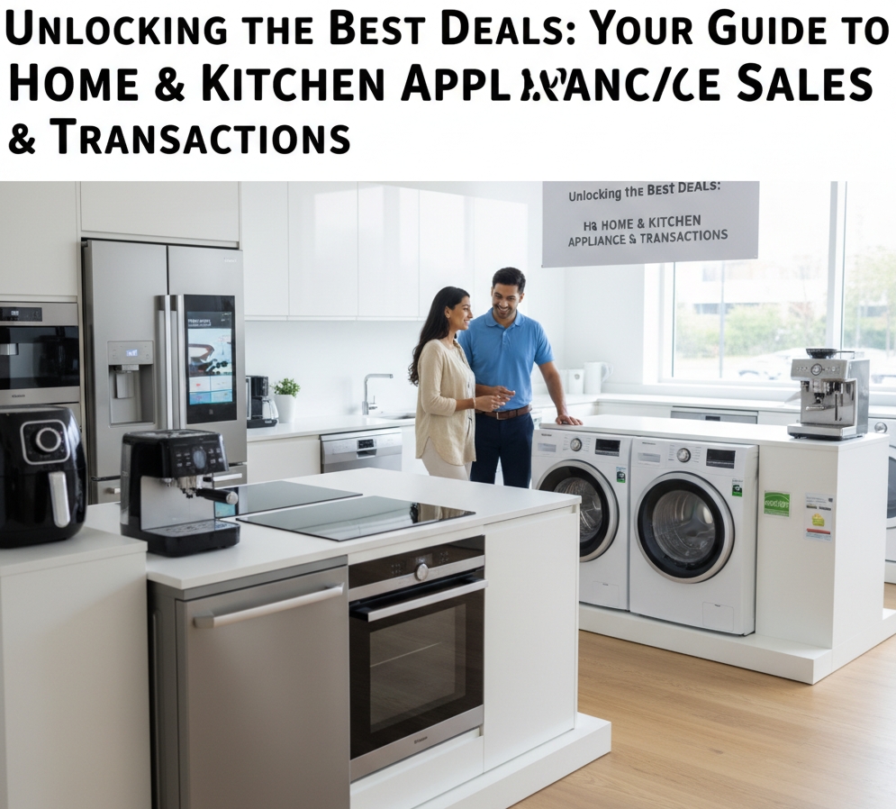 Unlocking the Best Deals: Your Guide to Home & Kitchen Appliance Sales & Transactions Unlocking the Best Deals: Your Guide to Home & Kitchen Appliance Sales & Transactions