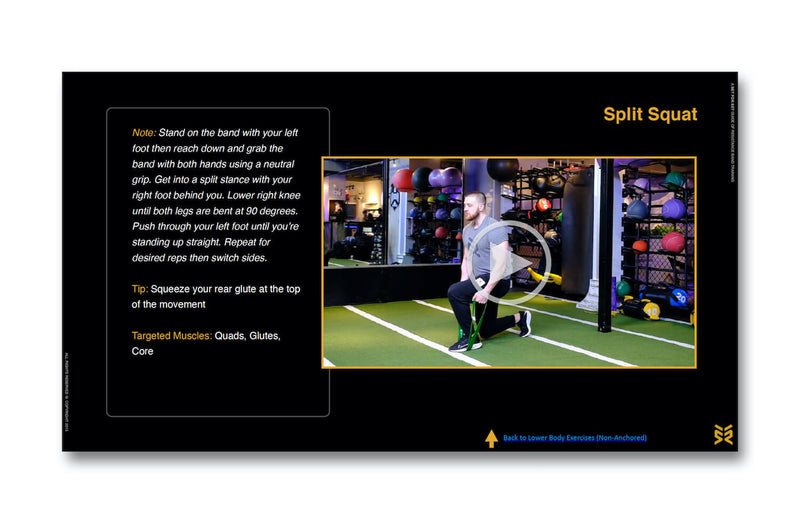 Resistance Band Training Guide (Digital Download) - SET FOR SET