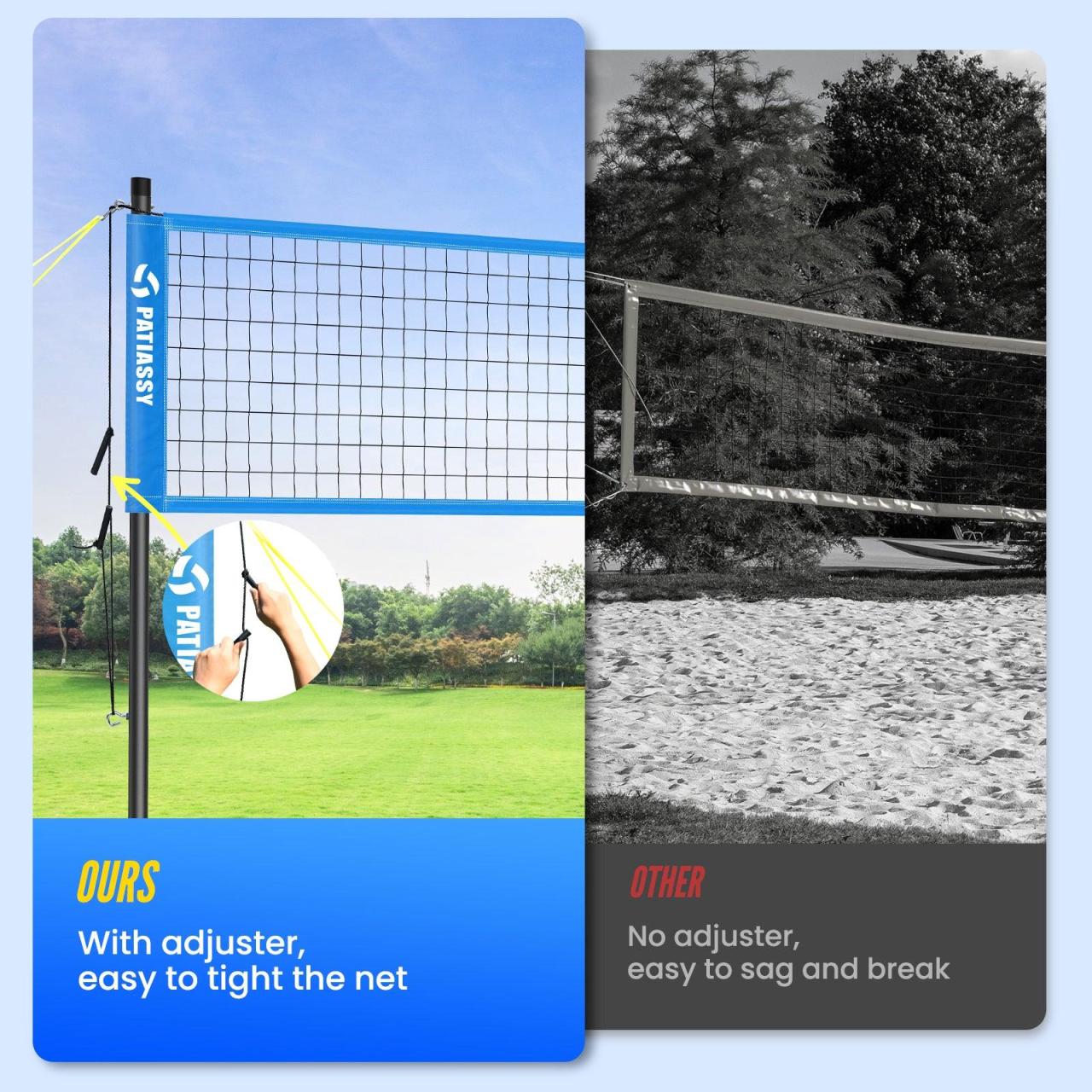 Premium Volleyball Nets for Outdoor Games