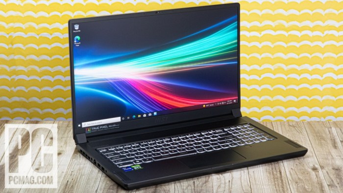 MSI Creator 17 Review | PCMag MSI Creator Z17 Content Creator Laptop Review