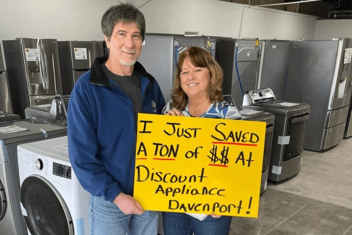 50% OFF Appliances! Discount Appliance Davenport, Quad Cities Appliance stores davenport ia