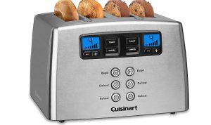 Cuisinart 4 Slice Stainless Steel Toaster for Family Kitchens