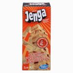 Jenga Classic Hardwood Block Stacking Game by Hasbro