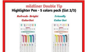 Zebra Mildliner Highlighter Creative Color Set Unleashed Zebra Mildliner Highlighter Creative Color Set Unleashed