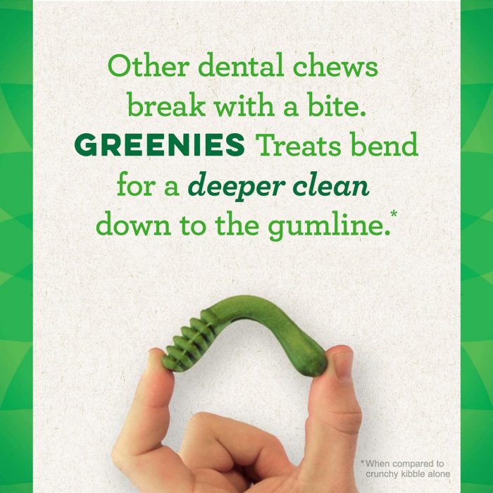 Greenies Original Dental Treats for Dogs Oral Care Benefits