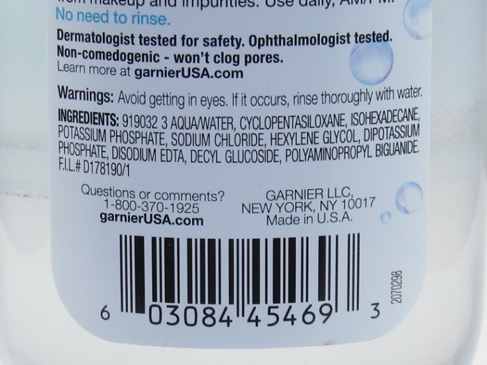 Garnier Micellar Cleansing Water Makeup Remover Benefits