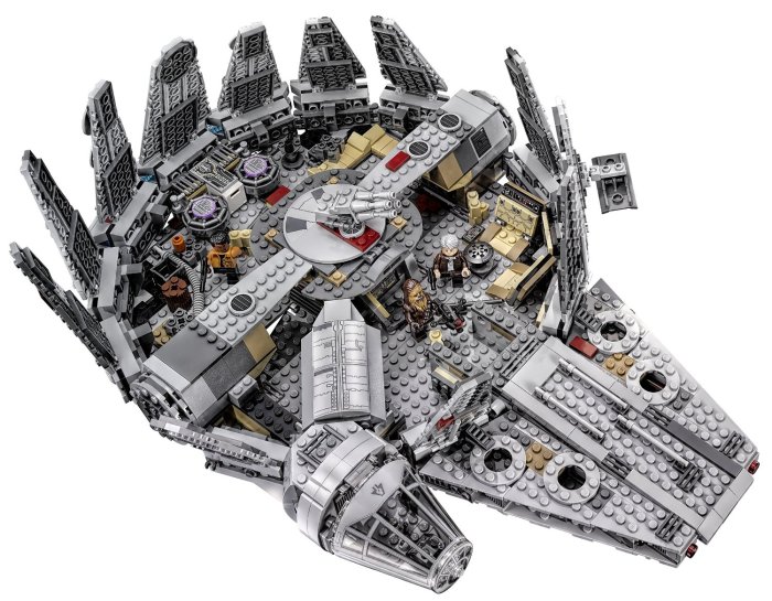 LEGO Star Wars Millennium Falcon Building Set for Kids and Collectors