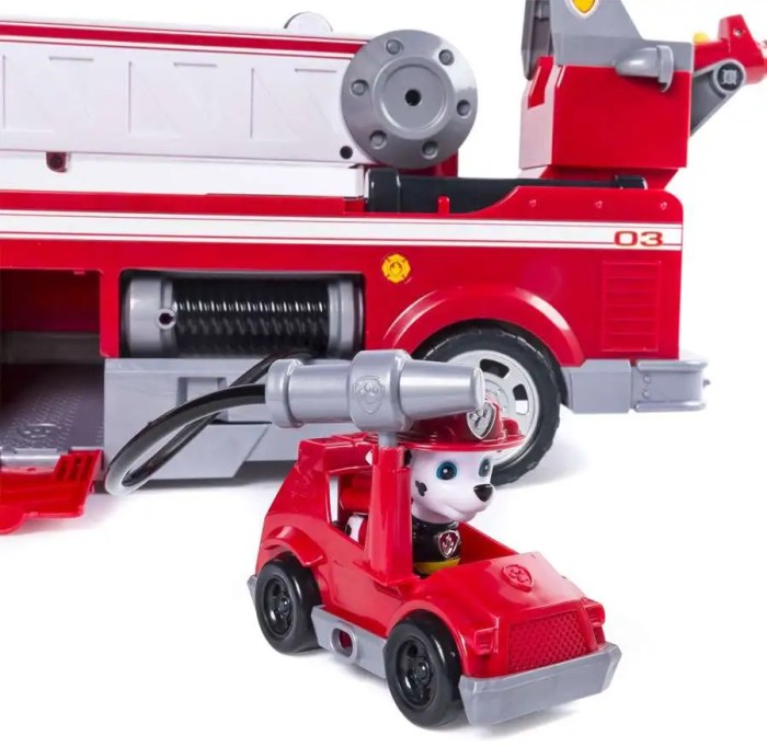 Paw Patrol Ultimate Rescue Ultimate Fire Truck Vehicle Spin Master - ToyWiz Spin Master Paw Patrol Ultimate Rescue Fire Truck Toy