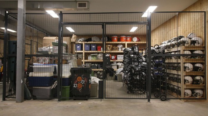 Cage Athletic Equipment Storage Systems Athletic equipment store