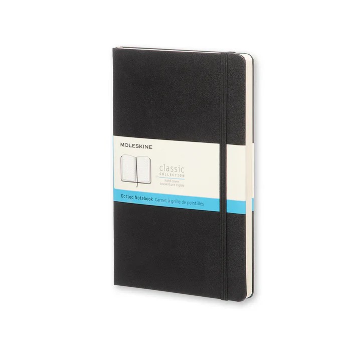 Moleskine Classic Large (A5) Hardcover Notebook - Black — Pulp Addiction Moleskine Classic Hardcover Notebook for Professional Writing