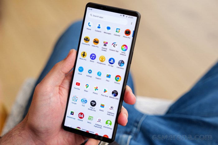 Sony Xperia 1 V OLED Display Smartphone Overview Unveiled