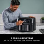 Ninja Dual Zone Air Fryer with Smart Finish Technology