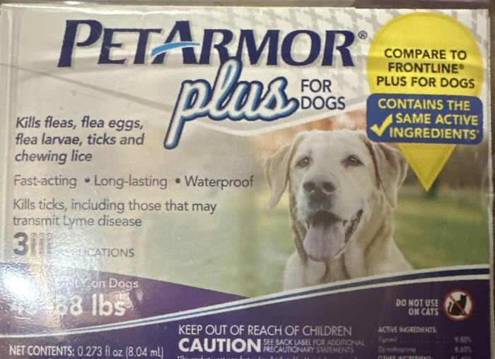 PetArmor Plus Flea Prevention for Large Dogs Buying Guide
