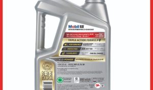 Mobil 1 Full Synthetic Motor Oil 5W-30 for High Mileage Cars