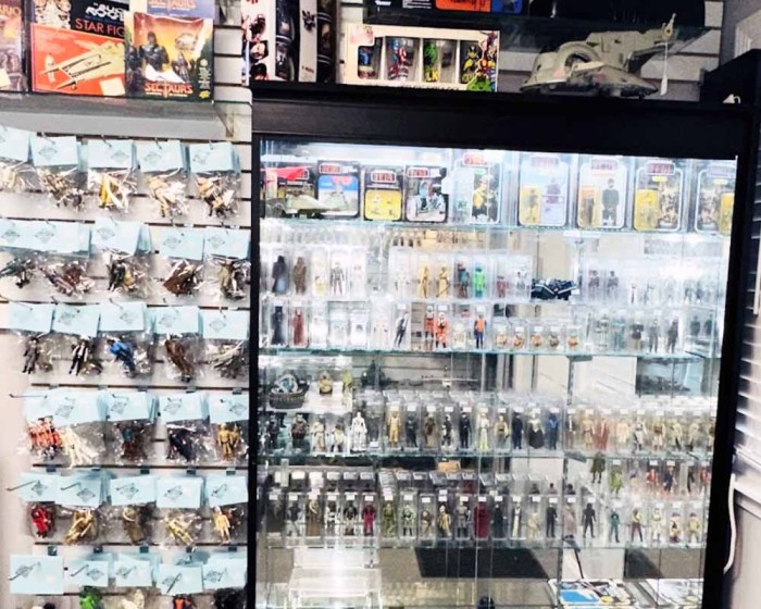 This is an image of a vintage toy store The store is full of toys from ... Collectible toys store near me