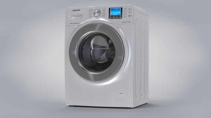 Samsung Front Load Washing Machine with Eco Bubble Technology