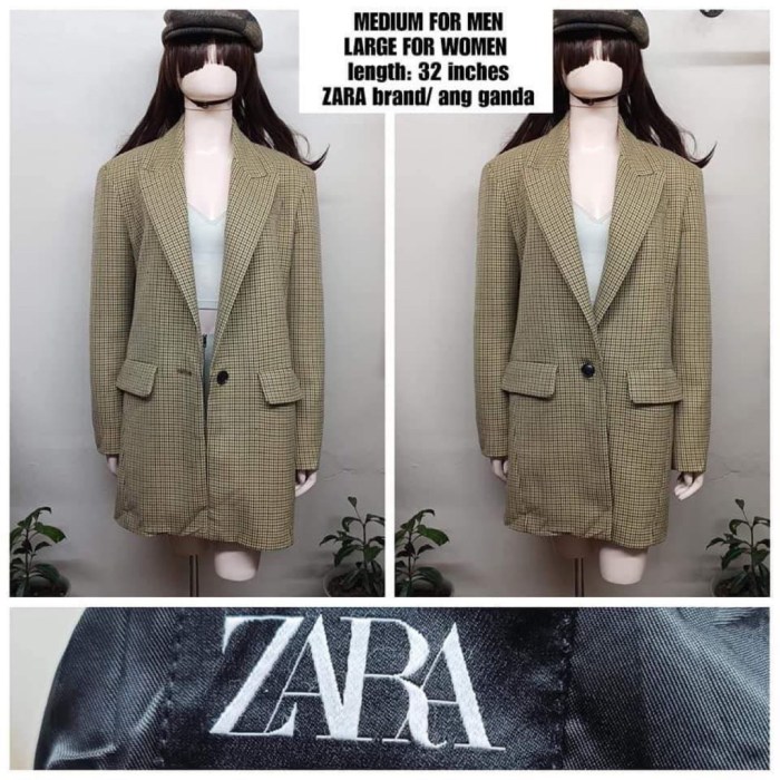 Zara Oversized Blazer, Women's Fashion, Coats, Jackets and Outerwear on ... Zara Oversized Blazer for Women New Collection Review
