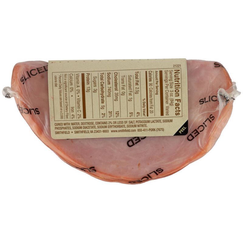 Smithfield Smoked Ham Sliced Guide for Perfect Serving