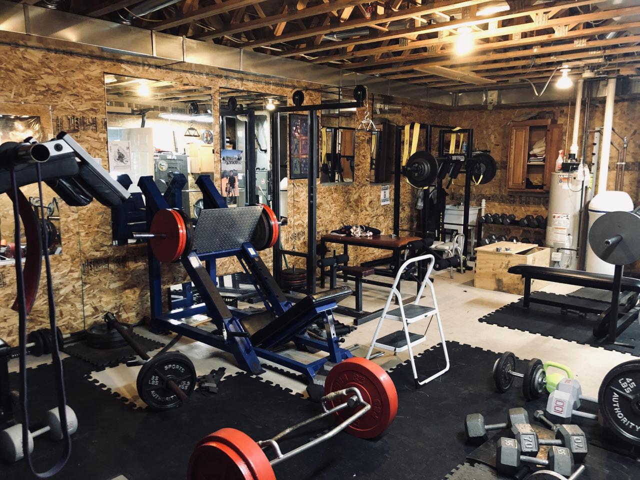 Custom home gym equipment for personalized fitness