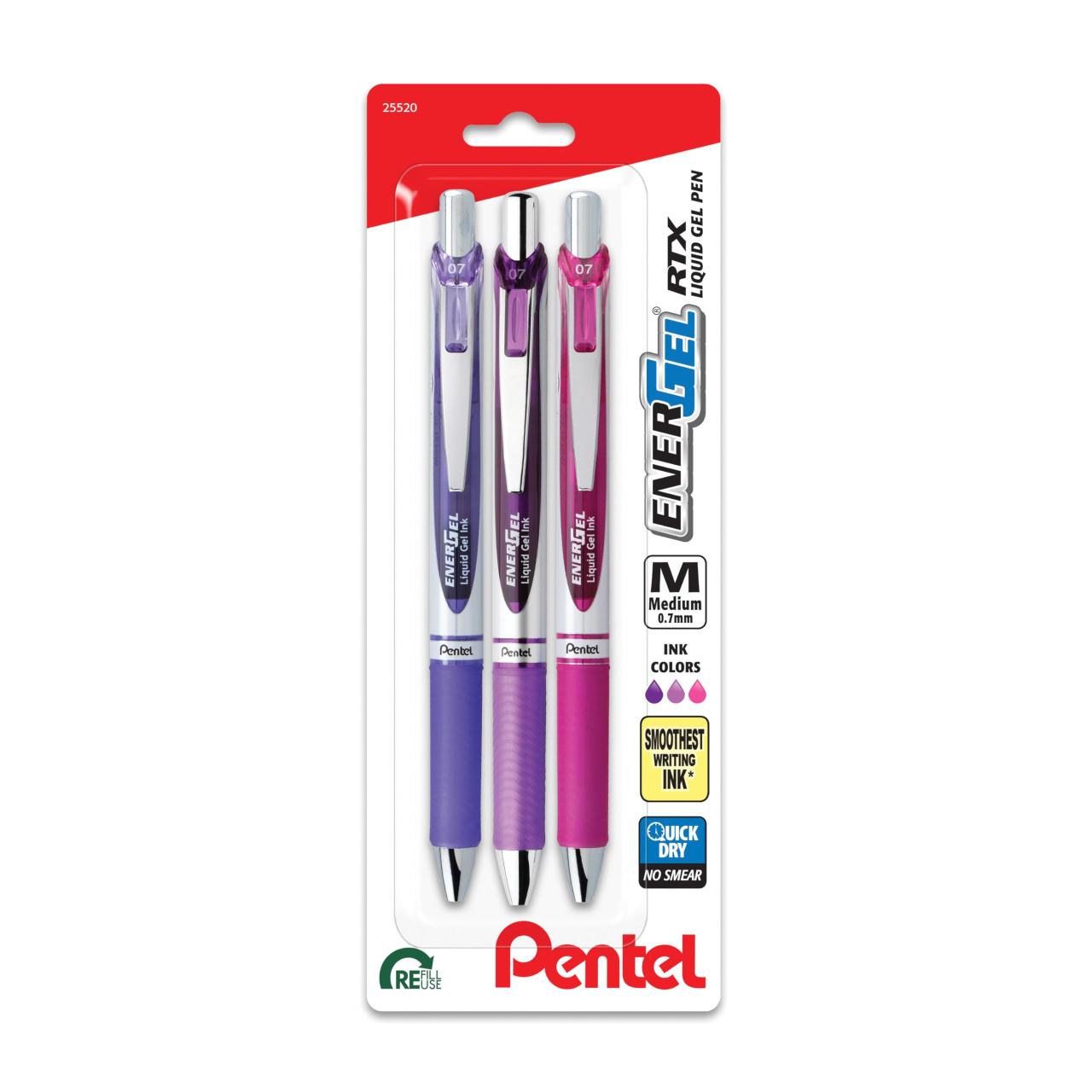 Pentel EnerGel Deluxe RTX Gel Pen Pack Review