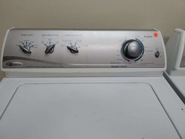 Maytag Heavy Duty Washing Machine with PowerWash Cycle